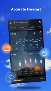 اسکرین شات 3 برنامه GO Weather - Widget, Theme, Wallpaper, Efficient