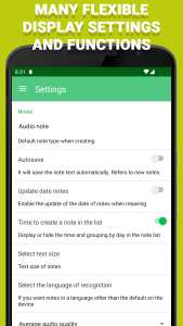 اسکرین شات 7 برنامه Voice notes
