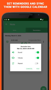 اسکرین شات 4 برنامه Voice notes