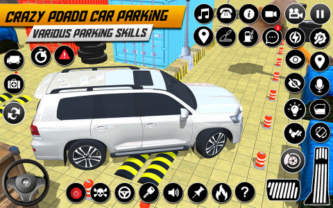 اسکرین شات 1 برنامه Prado Car Parking 3D Games