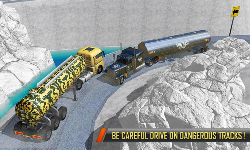 اسکرین شات 3 بازی Military Oil Tanker Truck Game