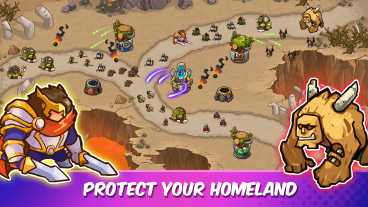 اسکرین شات 1 بازی King Of Defense: Merge TD
