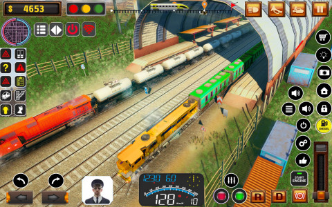 اسکرین شات 2 برنامه City Train Driving Sim