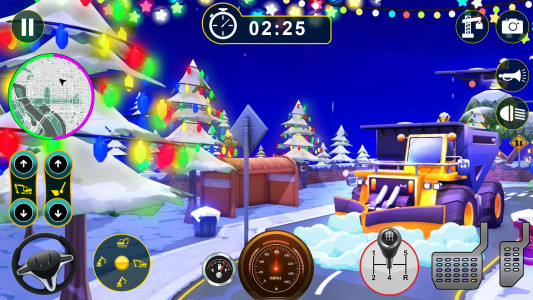 اسکرین شات 6 برنامه Snow Excavator Truck Simulator