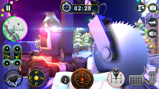 اسکرین شات 3 برنامه Snow Excavator Truck Simulator