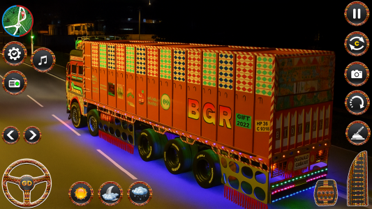 اسکرین شات 2 بازی Indian Truck Game Truck Sim