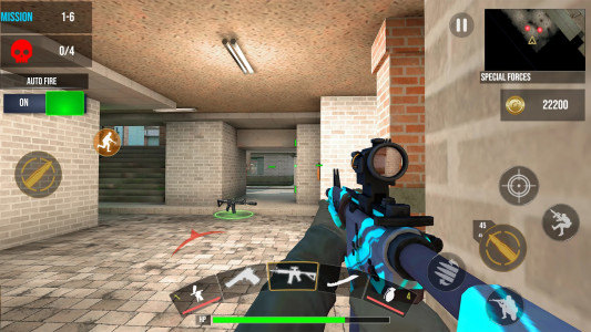 اسکرین شات 1 بازی FPS Commando Strike 3D