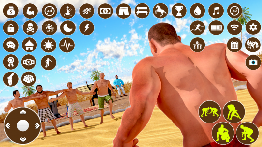 اسکرین شات 3 بازی Kabaddi Game: Pro Wrestling 3D
