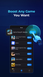اسکرین شات 6 برنامه GearUP: Lower Lag Game Booster