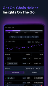اسکرین شات 4 برنامه GeckoTerminal: DEX Tracker