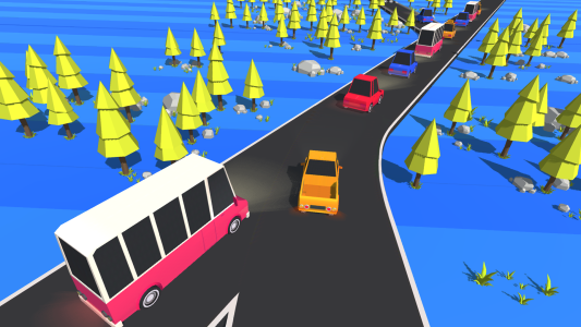 اسکرین شات 6 بازی Traffic Run!: Driving Game