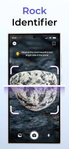 اسکرین شات 1 برنامه Stone Identifier Rock Scanner