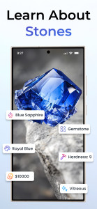 اسکرین شات 2 برنامه Stone Identifier Rock Scanner