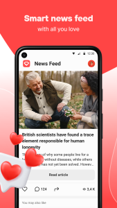 اسکرین شات 6 برنامه Online chat, calls - Gem Space