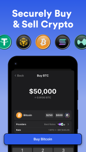 اسکرین شات 4 برنامه Gem Wallet: Bitcoin, USDT, BNB