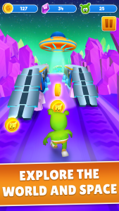 اسکرین شات 3 بازی Gummy Bear Run: Running Games