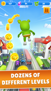 اسکرین شات 1 بازی Gummy Bear Run: Running Games