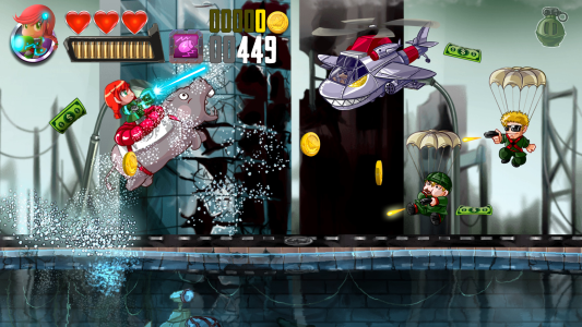 اسکرین شات 4 بازی Ramboat - Offline Action Game