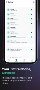 اسکرین شات 2 برنامه BigMind - Cloud Backup