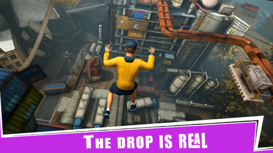 اسکرین شات 5 بازی Going Up Rooftop - Parkour 3D