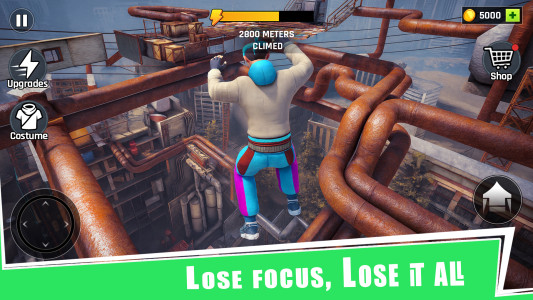 اسکرین شات 3 بازی Going Up Rooftop - Parkour 3D