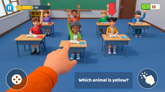 اسکرین شات 1 بازی School Teacher Life Simulator