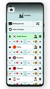 اسکرین شات 8 بازی Geofast: Battle of Nations