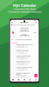 اسکرین شات 8 برنامه Miqat: Prayer Times, Qibla