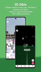 اسکرین شات 4 برنامه Miqat: Prayer Times, Qibla