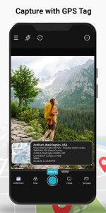 اسکرین شات 1 برنامه GeoTag Camera – GPS Map Stamp