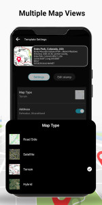 اسکرین شات 4 برنامه GeoTag Camera – GPS Map Stamp
