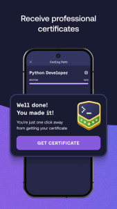 اسکرین شات 3 برنامه Mimo: Learn Python Coding