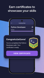 اسکرین شات 6 برنامه Learn Python Coding - Mimo