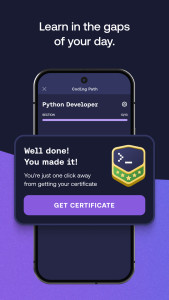اسکرین شات 3 برنامه Learn Python Coding - Mimo