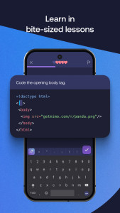 اسکرین شات 5 برنامه Mimo: Learn Python Coding