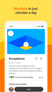 اسکرین شات 6 برنامه Headspace: Sleep & Meditation