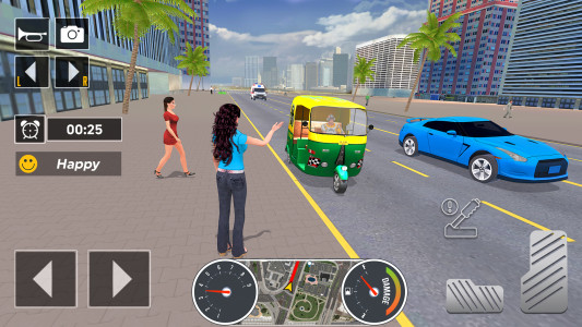 اسکرین شات 5 بازی Tuk Tuk Auto Rickshaw Game