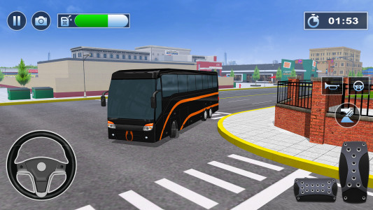اسکرین شات 7 برنامه Bus Simulator : 3D Bus Games