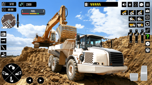 اسکرین شات 2 برنامه Construction Game: Truck Games