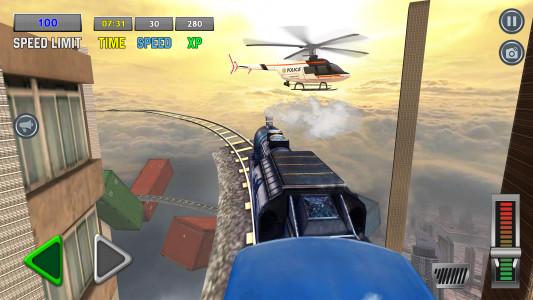 اسکرین شات 4 برنامه Railroad Train Simulator Games