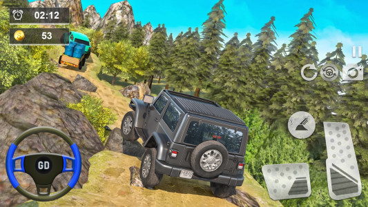 اسکرین شات 1 بازی Offroad Jeep Driving - 3D Game