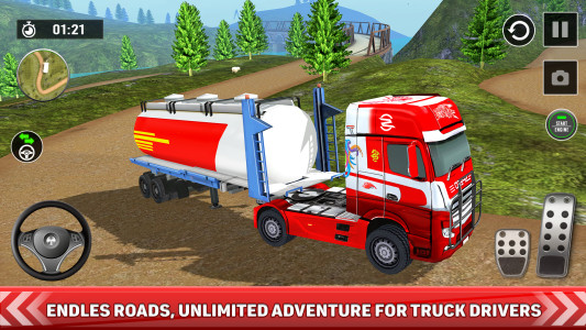 اسکرین شات 8 بازی Oil Truck Games: Driving Games