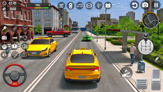اسکرین شات 2 برنامه Parking Car Driving Car Games