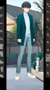 اسکرین شات 5 بازی Anime Boy Dress Up Games