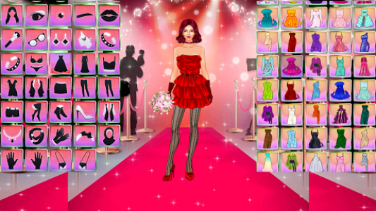 اسکرین شات 3 بازی Makeover Games: Superstar - Dress-up & Makeup