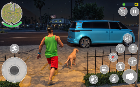 اسکرین شات 5 بازی Crime Mafia Gangster Car Game