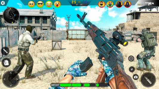 اسکرین شات 2 بازی Gun Games Offline : Fps Games