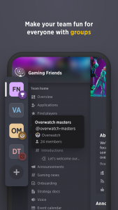 اسکرین شات 5 برنامه Guilded - community chat