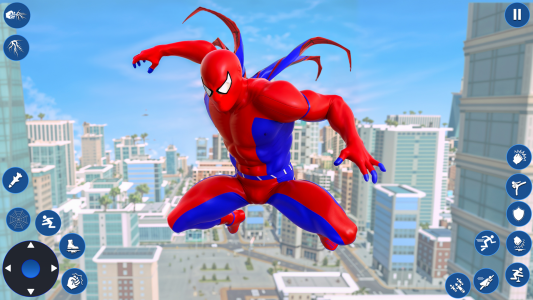 اسکرین شات 7 برنامه Spider Rope Hero: Spider Games