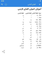 اسکرین شات 2 برنامه آموزش زبان آلمانی